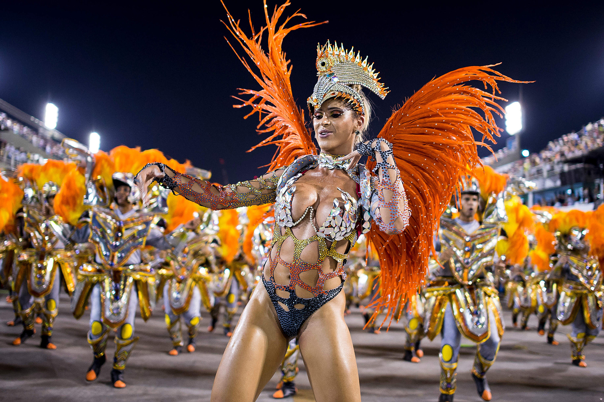 Танцовщица в Рио-де-Жанейро